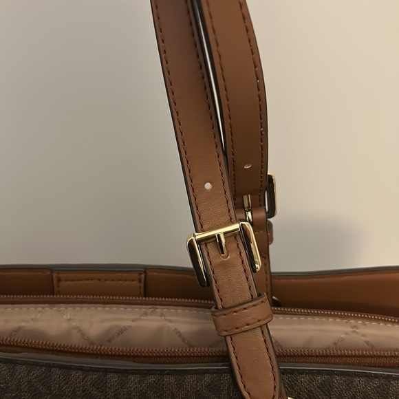 Michael Kors Jet Set Large Tote bag signature brown - Picture 7 of 7